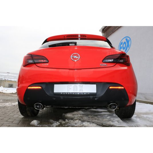 Opel Astra J GTC EndschalldÃ¤mpfer quer Ausgang rechts/links – 115×85 Typ 32 rechts/links
